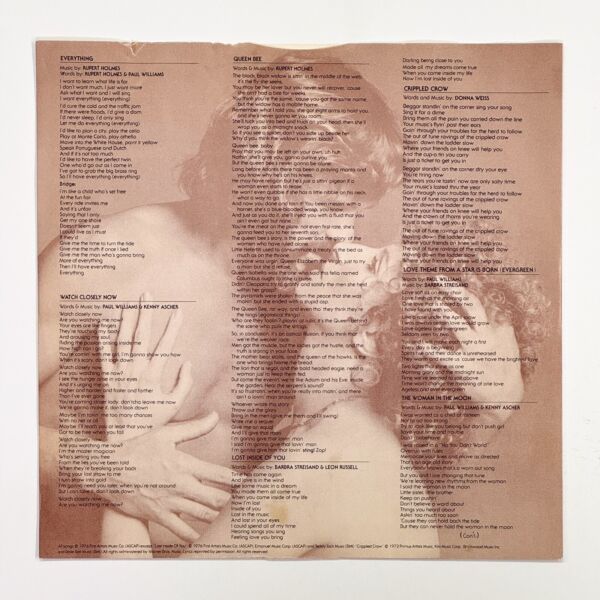 Additional image for album A Star Is Born by Barbra Streisand, Kris Kristofferson