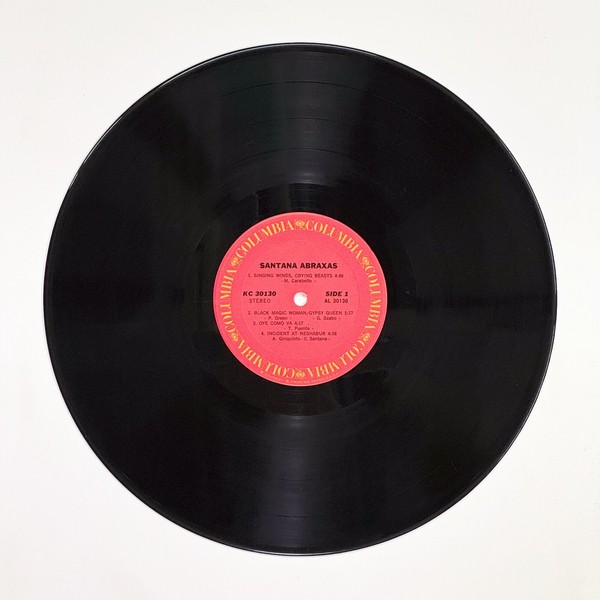 Front of the record Abraxas by Santana