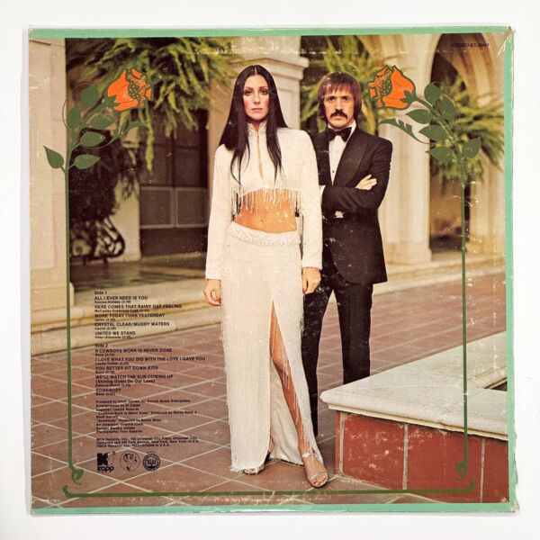 Back cover of All I Ever Need Is You by Sonny & Cher