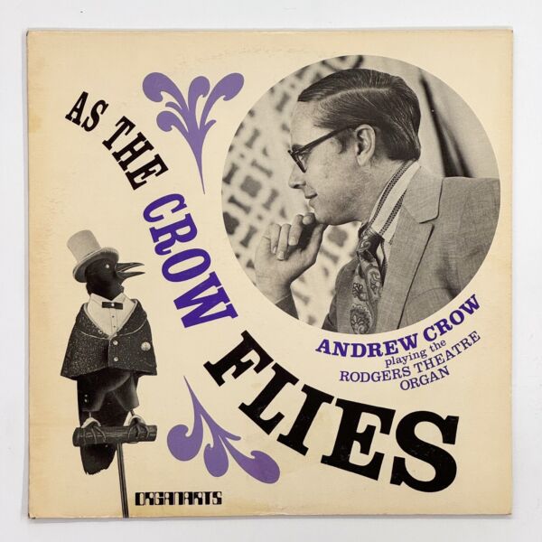 Andrew Crow – As The Crow Flies Vinyl LP 1967