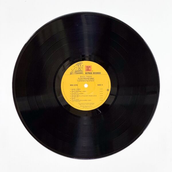 Back of the record Bare Trees by Fleetwood Mac