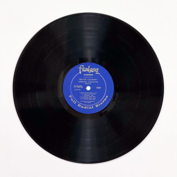 Front of the record Bayou Country by Creedence Clearwater Revival