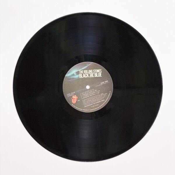Front of the record Black And Blue by The Rolling Stones