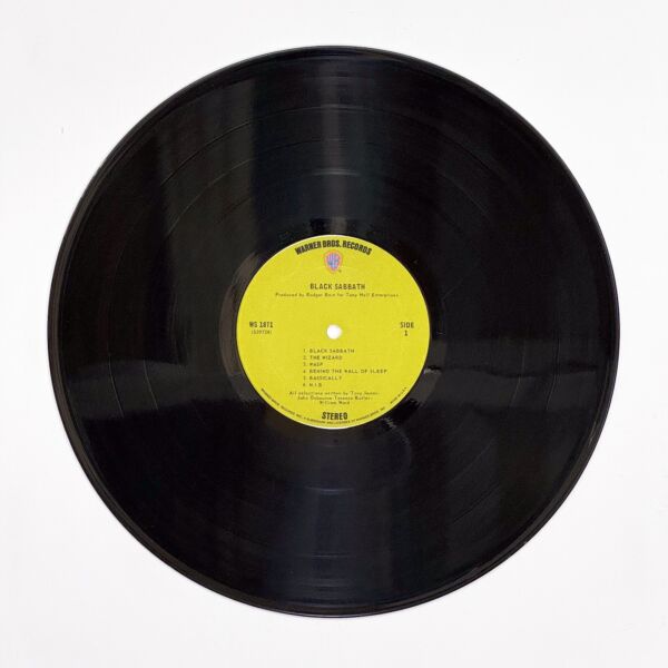 Front of the record Black Sabbath by Black Sabbath