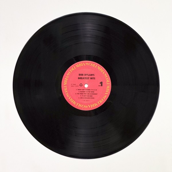 Front of the record Bob Dylan's Greatest Hits by Bob Dylan