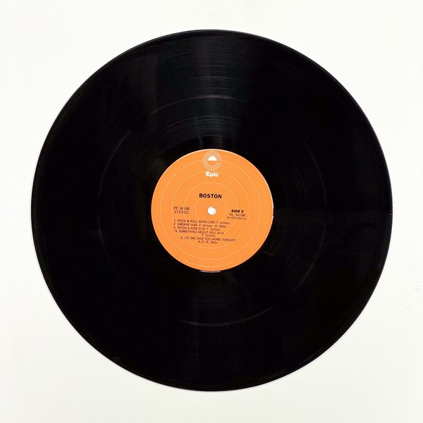 Back of the record Boston by Boston