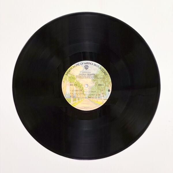 Back of the record Breezin' by George Benson