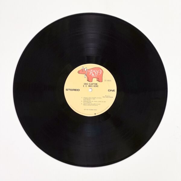 Front of the record E.C. Was Here by Eric Clapton