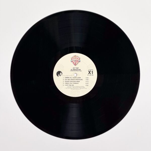 Front of the record Eliminator by ZZ Top