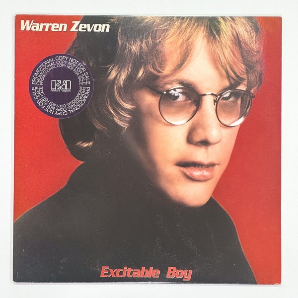 Warren Zevon – Excitable Boy Promo Vinyl LP 1978