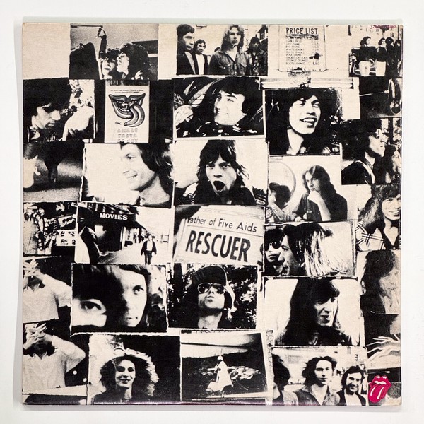 Back cover of Exile On Main St. by The Rolling Stones