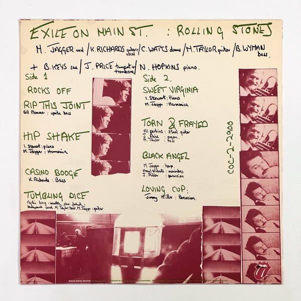Additional image for album Exile On Main St. by The Rolling Stones