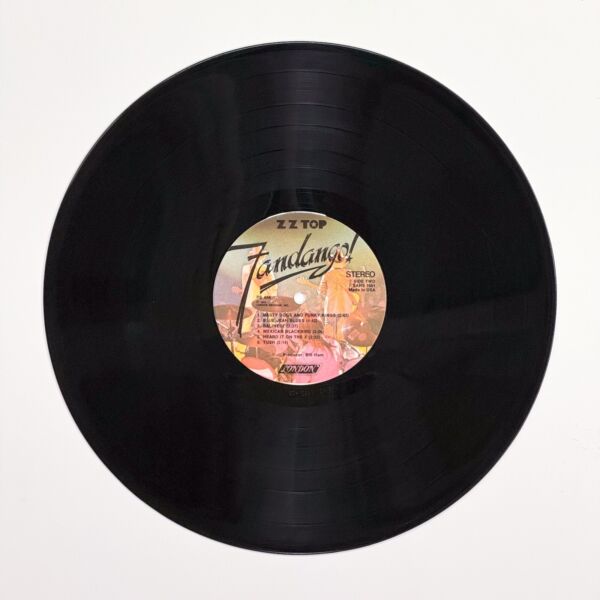 Back of the record Fandango! by ZZ Top