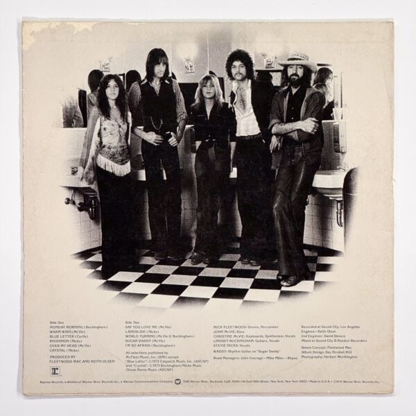 Back cover of Fleetwood Mac by Fleetwood Mac