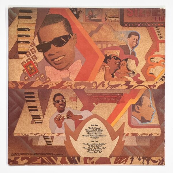 Back cover of Fulfillingness' First Finale by Stevie Wonder