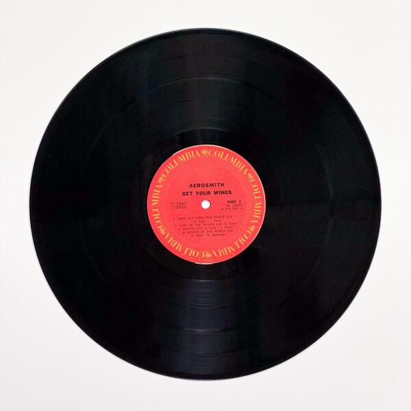 Front of the record Get Your Wings by Aerosmith