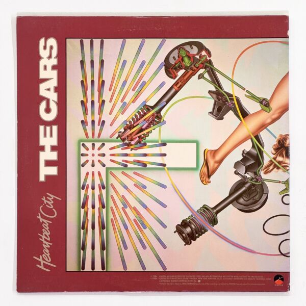Back cover of Heartbeat City by The Cars