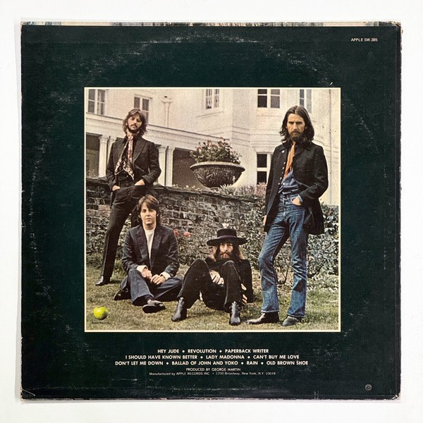 Back cover of Hey Jude (The Beatles Again) by The Beatles