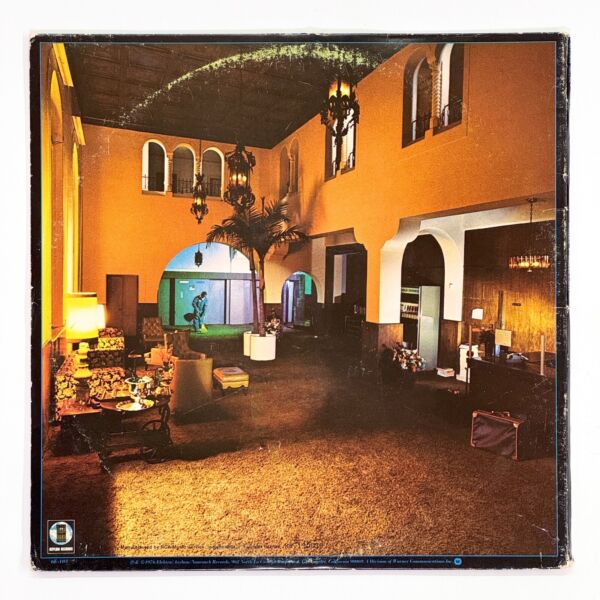 Back cover of Hotel California by Eagles