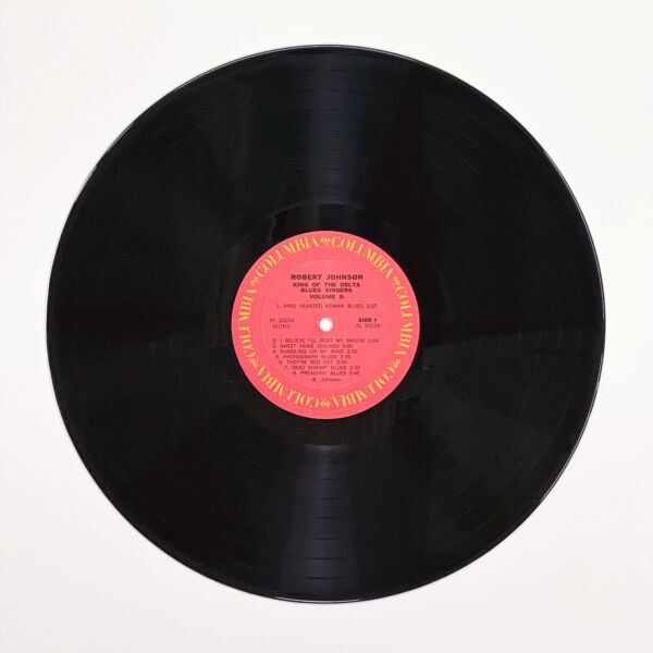 Front of the record King Of The Delta Blues Singers Vol. II by Robert Johnson