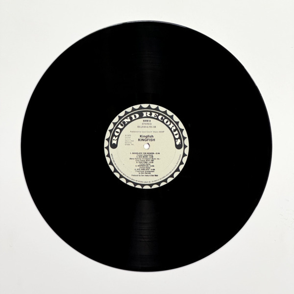 Back of the record Kingfish by Kingfish