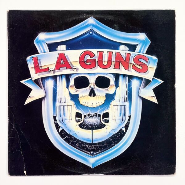 L.A. Guns – Self Titled Signed Vinyl LP 1988