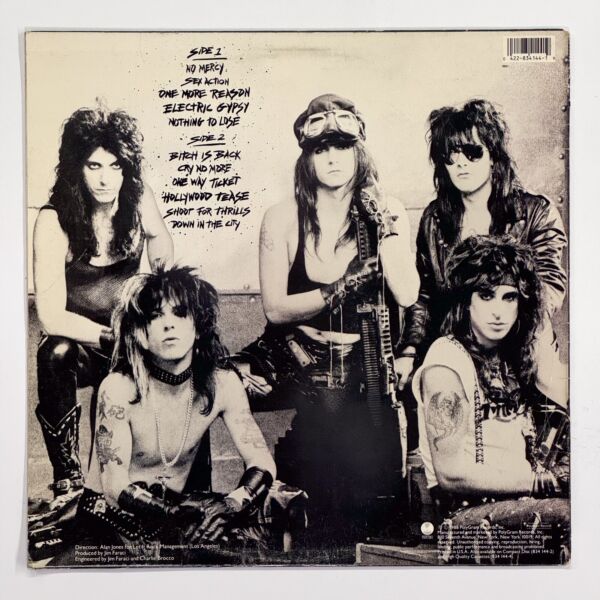 Back cover of L.A. Guns by L.A. Guns