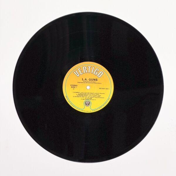 Front of the record L.A. Guns by L.A. Guns