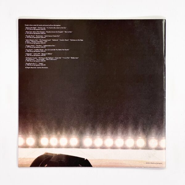 Additional image for album Live/1975-85 by Bruce Springsteen