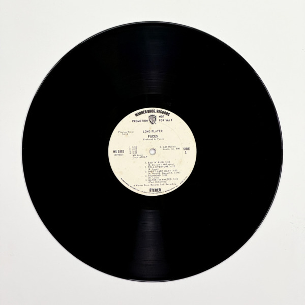 Front of the record Long Player by Faces