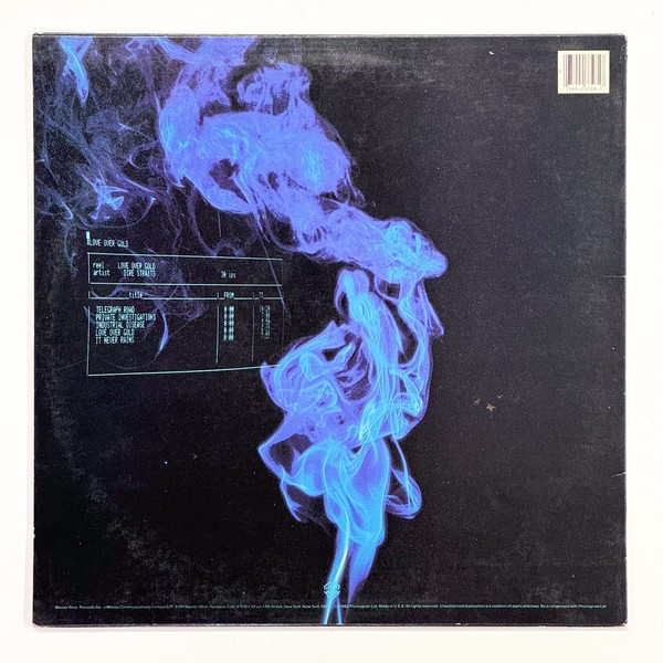 Back cover of Love Over Gold by Dire Straits
