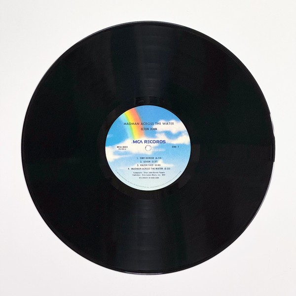 Front of the record Madman Across The Water by Elton John