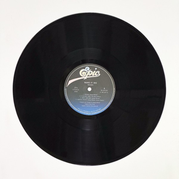 Back of the record Make It Big by Wham!