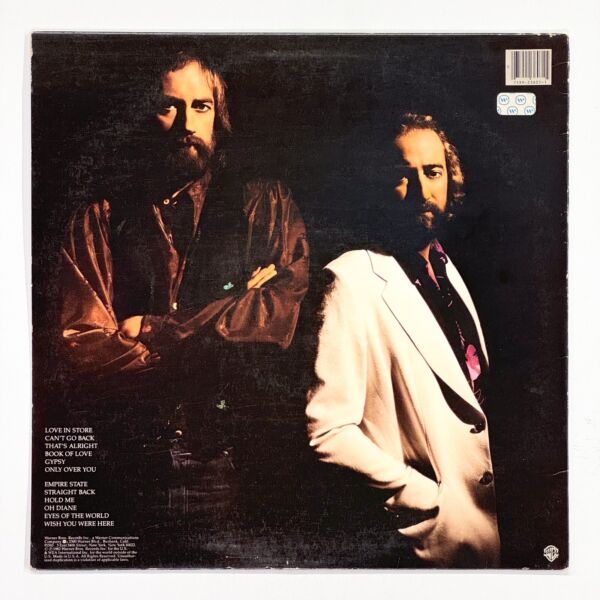 Back cover of Mirage by Fleetwood Mac