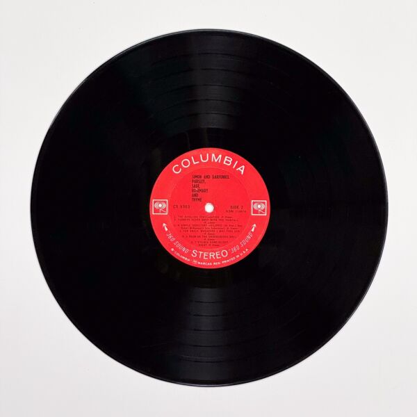 Back of the record Parsley, Sage, Rosemary And Thyme by Simon & Garfunkel