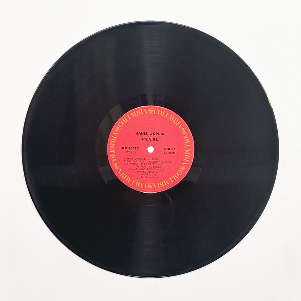 Front of the record Pearl by Janis Joplin