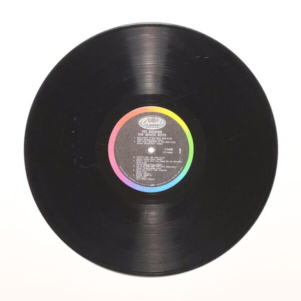 Front of the record Pet Sounds by The Beach Boys