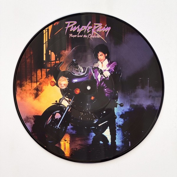 Front of the record Purple Rain (Picture Disc) by Prince & the Revolution