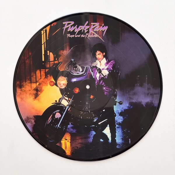 Back of the record Purple Rain (Picture Disc) by Prince & the Revolution