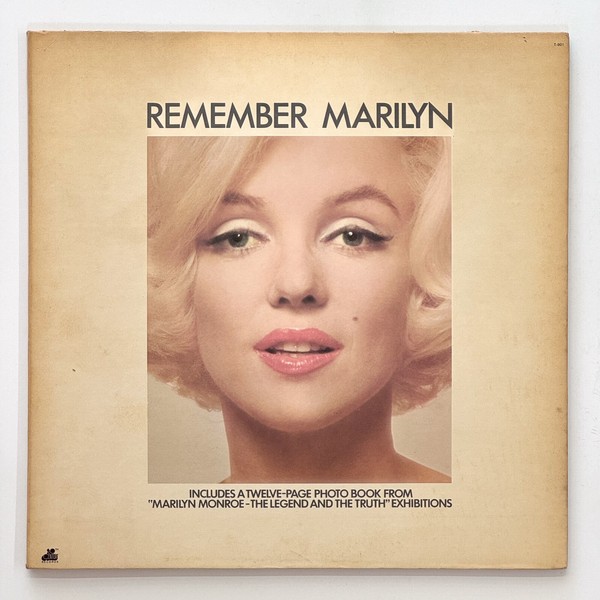 Marilyn Monroe – Remember Marilyn Vinyl LP 1972