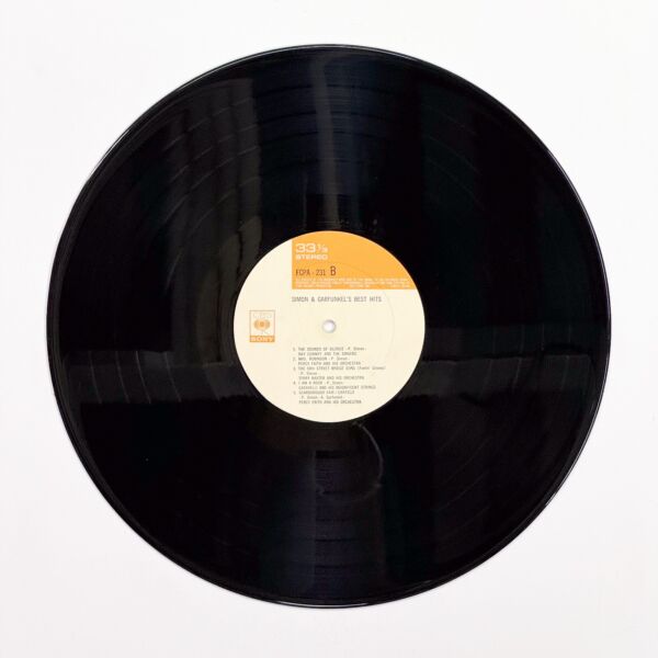Back of the record Simon & Garfunkel's Best Hits by Simon & Garfunkel, Various Artists