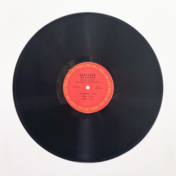 Back of the record Sketches Of Spain by Miles Davis