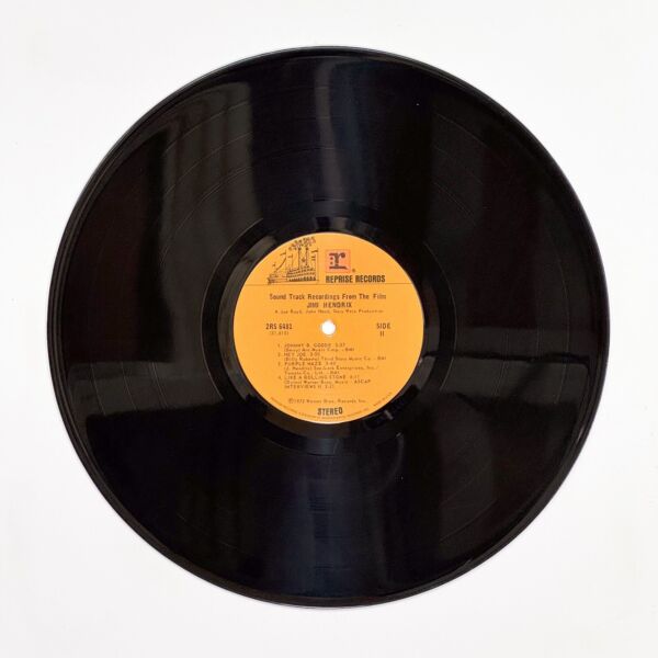 Back of the record Sound Track Recordings From The Film Jimi Hendrix by Jimi Hendrix