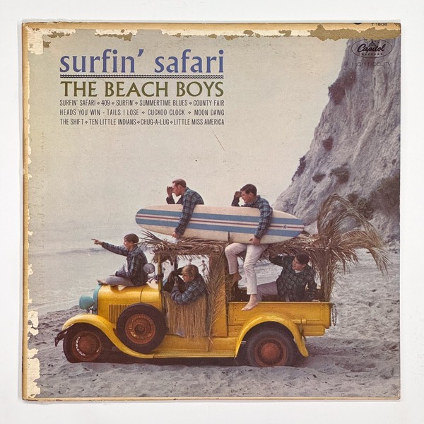 The Beach Boys – Surfin’ Safari Mono Vinyl LP 1962