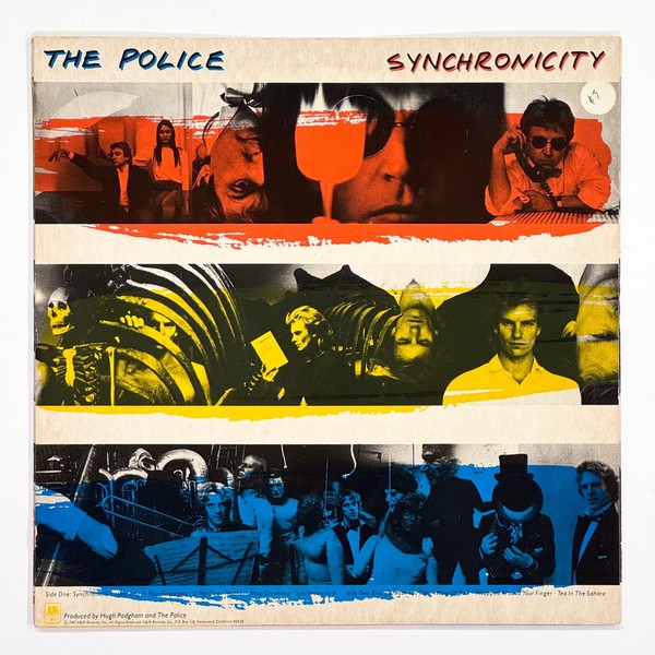 Back cover of Synchronicity by The Police