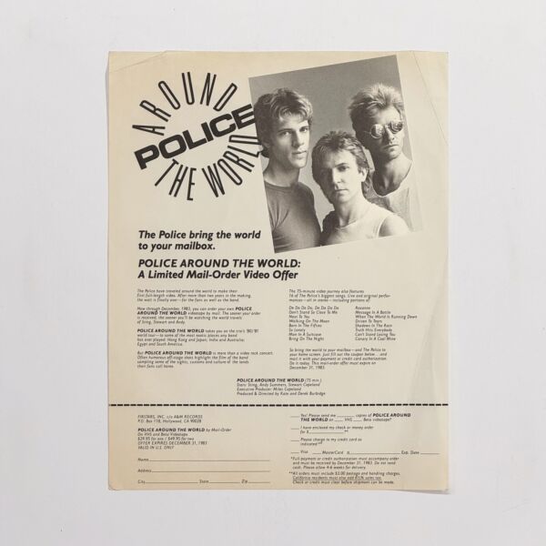 Front of the record Synchronicity by The Police