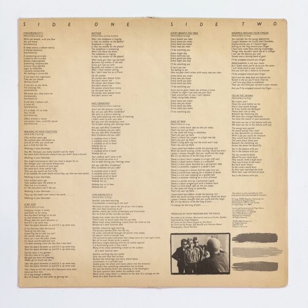 Additional image for album Synchronicity by The Police
