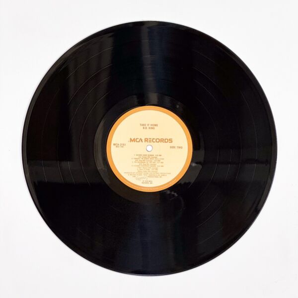 Back of the record Take It Home by B.B. King