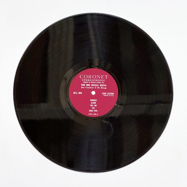 Front of the record The Big Bossa Nova by Bob Freedman
