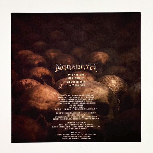 Additional image for album The Sick, The Dying... And The Dead! by Megadeth